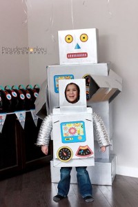 Robot Box Costume