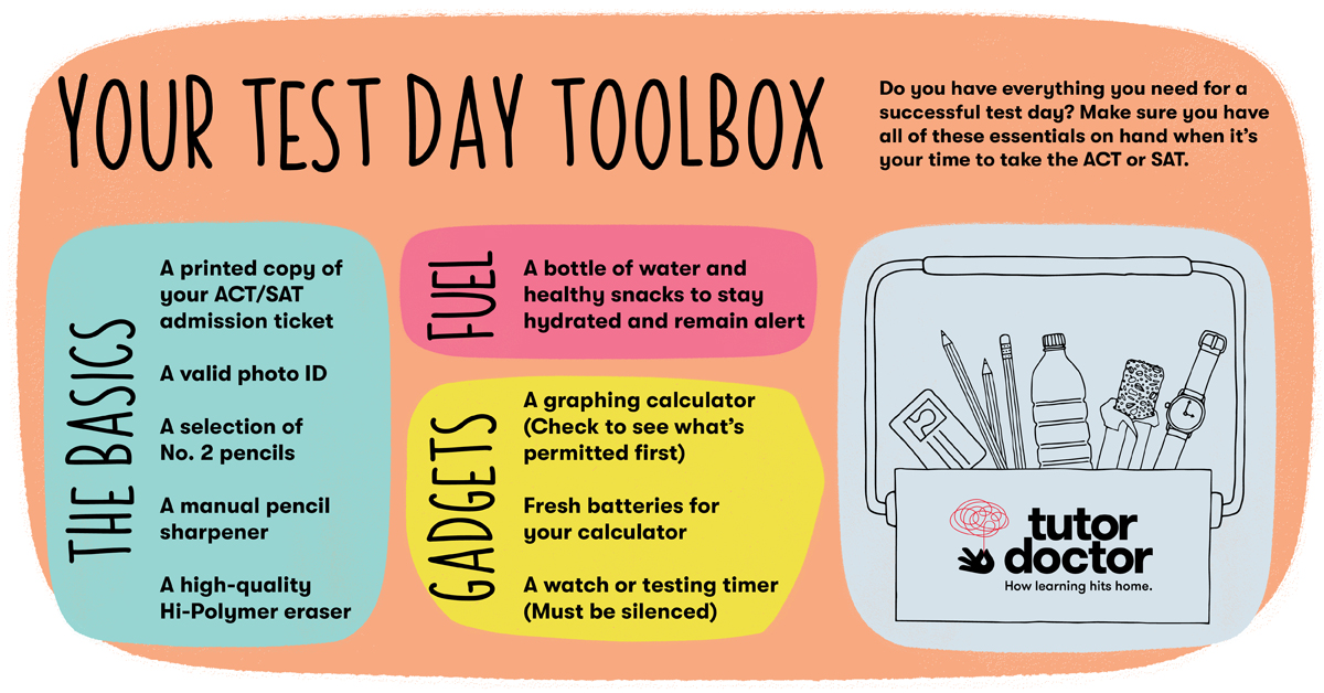 Your test day toolbox