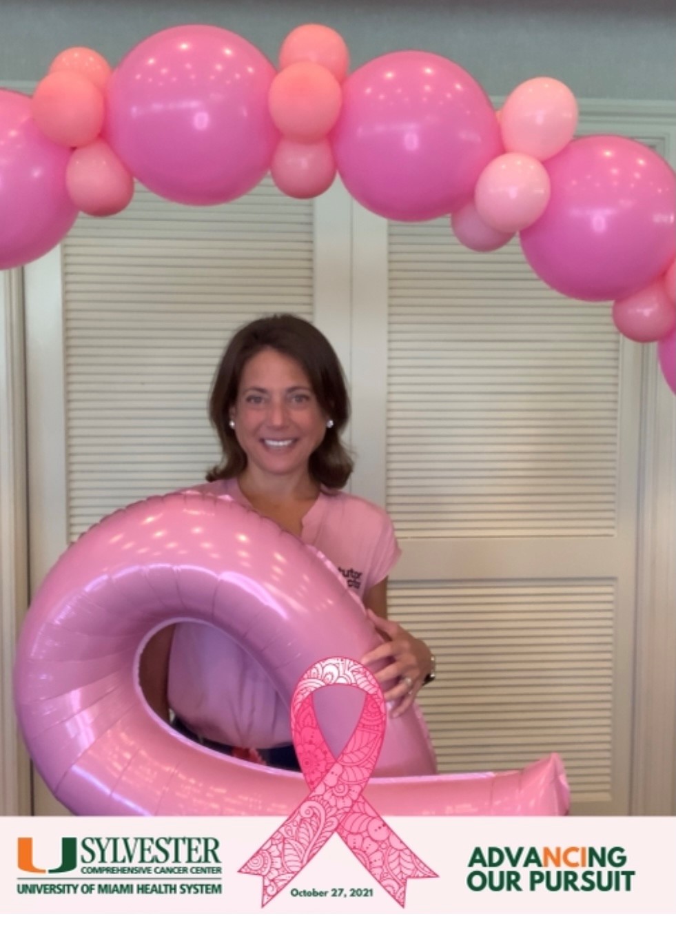 breast cancer awareness month event photo TD ft lauderdale 