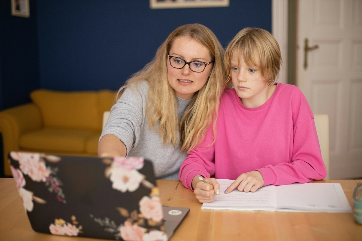 One-to-one tutoring session in Okauchee, WI
