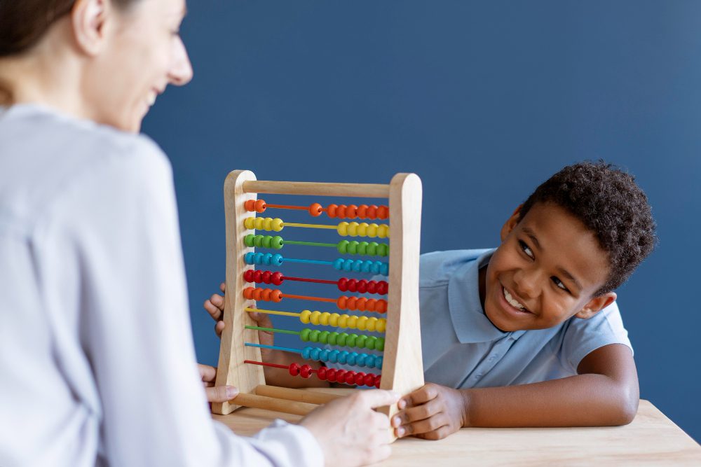 Using tools to teach child math skills